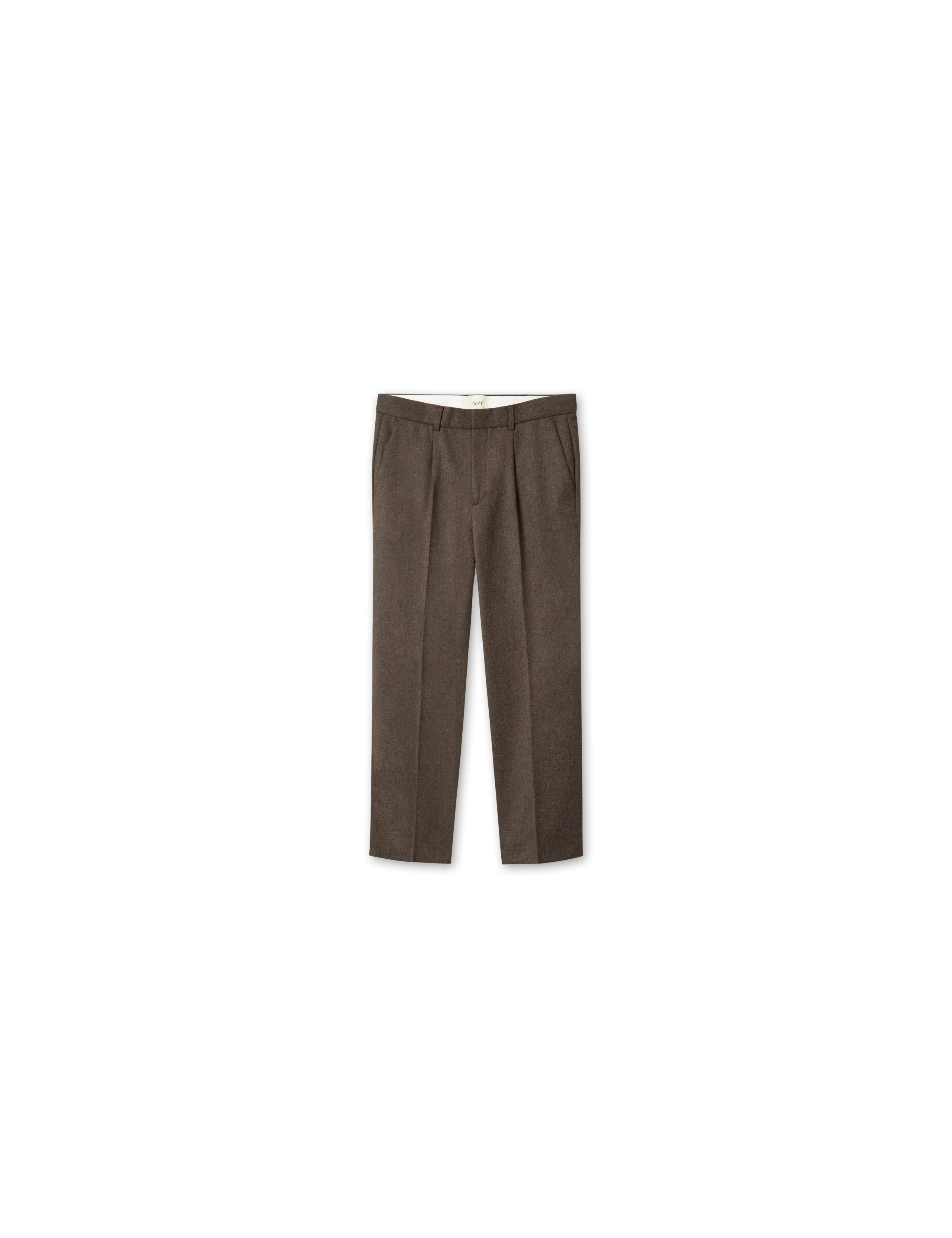 READ WOOL SUIT PANTS - TAUPE